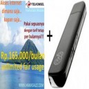 Paket Internet Unlimited + Modem Huawei E156G