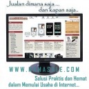 Website Toko Online Siap Pakai Harga Murah - WWW.HAMASALE.COM - Call/SMS: 085256305203