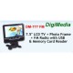 Digimedia LCD TV plus Foto Frame 7.5 inch Wide dan FM Radio